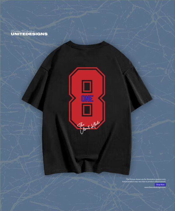 Virat Kholi 18 Over Sized T Shirt by UDS UNITEDESIGNS